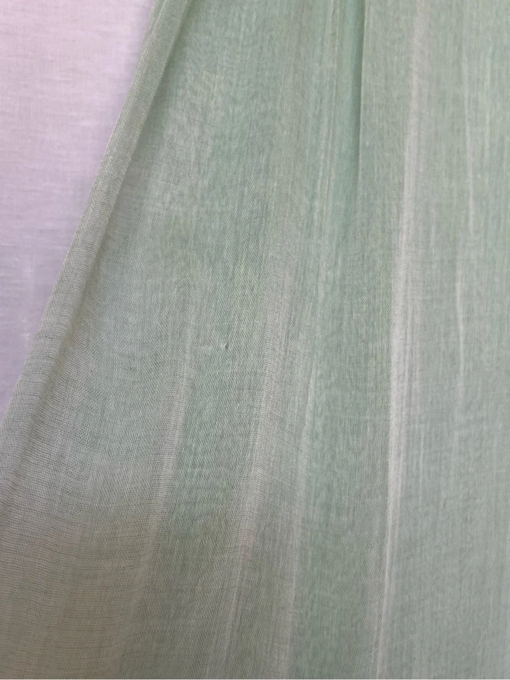 Nordstrom Mint Green Silk Blend Lightweight Scarf Wrap